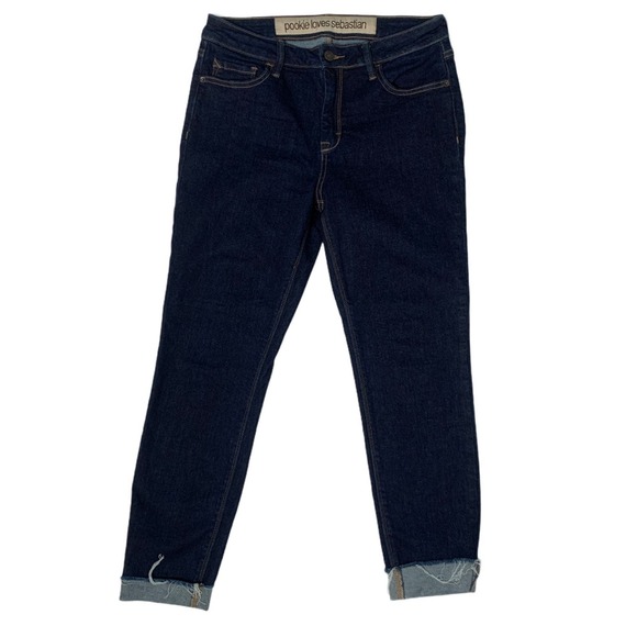 Pookie Loves Sebastian Cuffed Ankle Jeans 29 - Picture 1 of 5